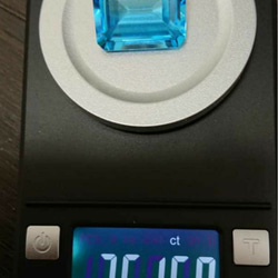 ブルートパーズ 26.160ct 極上品 2枚目の画像