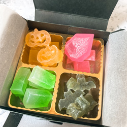 ★完売御礼★　数量限定＊ハロウィンナイトのカケラ　琥珀糖 1枚目の画像