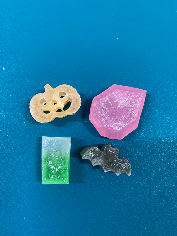 ★完売御礼★　数量限定＊ハロウィンナイトのカケラ　琥珀糖 3枚目の画像