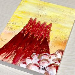 ラッキー赤富士 4枚目の画像