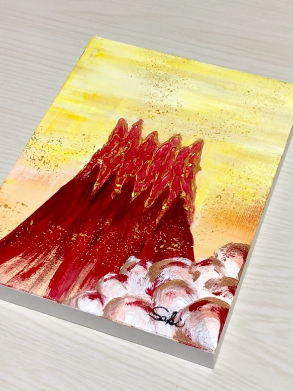 ラッキー赤富士 4枚目の画像
