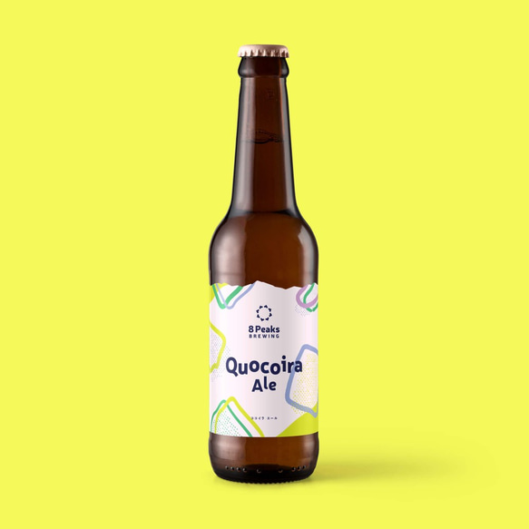八ヶ岳山麓のクラフトビール　Quocoira Ale　 4本セット 1枚目の画像