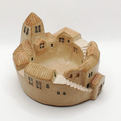 小さな植木鉢タウン/浅型（No.2104L）オーブン陶土製 7枚目の画像