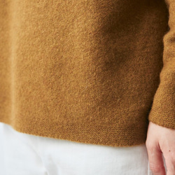 enrica 羊絨和羊毛針織衫 / 棕色 第7張的照片