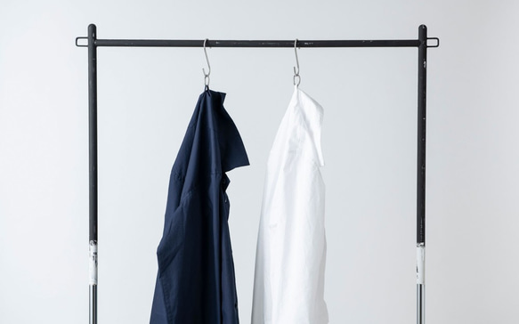 [2 尺寸有貨] Kima 服裝生產 / 襯衫海軍藍 / 男女皆宜 2size 第10張的照片