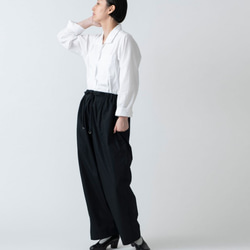 【再入荷】木間服装製作 / pants black / unisex 1size 4枚目の画像