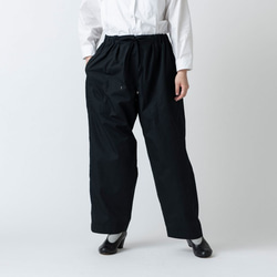 【再入荷】木間服装製作 / pants black / unisex 1size 5枚目の画像