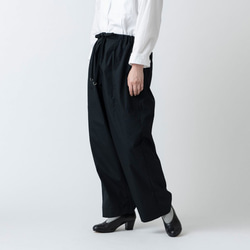【再入荷】木間服装製作 / pants black / unisex 1size 7枚目の画像
