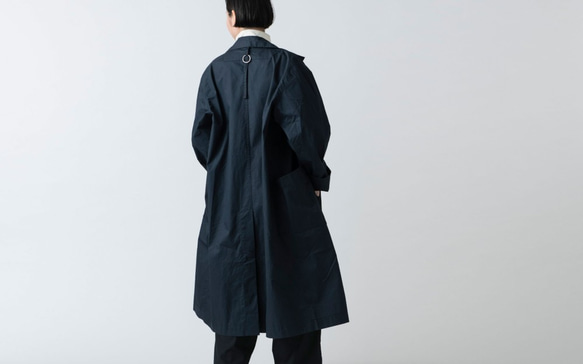 【再入荷】木間服装製作 / coat タイプライター カーキ / unisex 1size 8枚目の画像