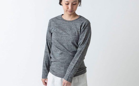 【售完即止】yohaku TUTU 長袖 T 卹 | 米白色 | 男女皆宜 3 種尺寸 第11張的照片