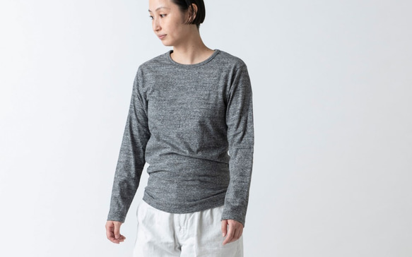 【售完即止】yohaku TUTU 長袖 T 卹 | 米白色 | 男女皆宜 3 種尺寸 第12張的照片