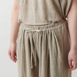 【新款】enrica 亞麻針織褲/自然色 第9張的照片