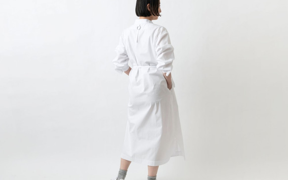 Kima Clothing Seisakusho / 長襯衫白色 / 男女通用 1size / 長襯衫襯衫連衣裙 第4張的照片