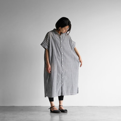 Elandale ストライプ　ポロシャツ　ミニー　刺繍　ゴルフ 0_344b5a486373be134d98600c1ff8