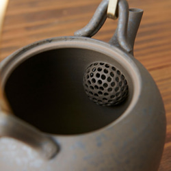 [補貨] 黃銅弦茶壺 Yakijime 第7張的照片