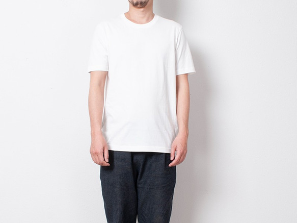 yohaku Prestige T 卹灰白色 | 男女通用 4 種尺寸 第7張的照片