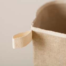 麵包籃（亞麻帆布麵包袋）大號 第4張的照片