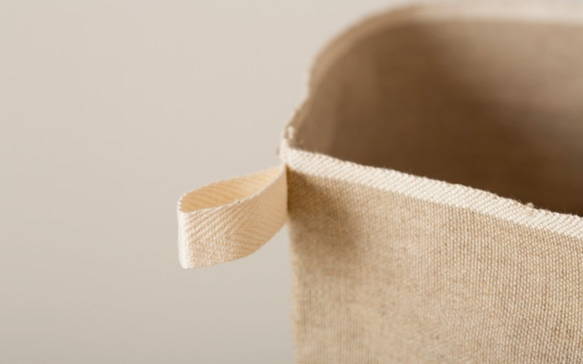 麵包籃（亞麻帆布麵包袋）大號 第4張的照片