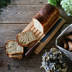 麵包籃（亞麻帆布麵包袋）大號 第6張的照片