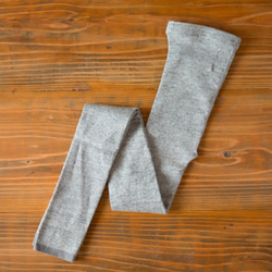 【售完即止】亞麻針織緊身褲（灰色）SM碼 第1張的照片