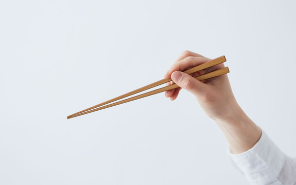 竹筷子，白竹，漆面（22.5公分/24公分） 第2張的照片