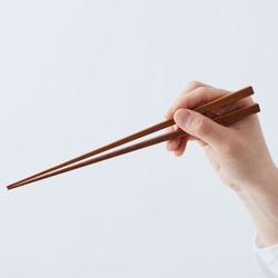 竹筷 燻竹 塗漆 ＜22.5cm / 24cm＞ 第2張的照片