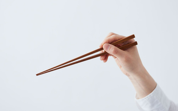 竹筷 燻竹 塗漆 ＜22.5cm / 24cm＞ 第2張的照片