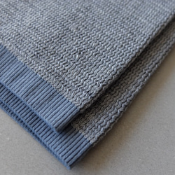 [補貨] 羊毛亞麻針織打底褲（灰色）均碼 第4張的照片
