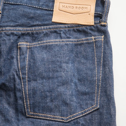 [僅用於皮革] [免費送貨] HANDROOM 5口袋牛仔褲Masa Ai Awa 第9張的照片