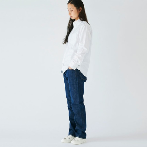 【新品未使用】HAND ROOM ホワイト ボタンダウンシャツ Lサイズ HANDROOM ボタンダウンシャツ ホワイト｜unisex 5size シャツ