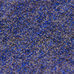 馬海毛針織亞麻攤位藍灰色 第2張的照片