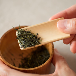 【套裝優惠】茶葉小茶葉（小）竹草+竹茶匙 第4張的照片