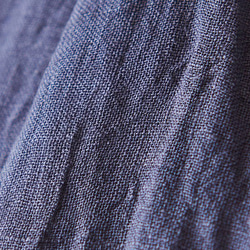 【送料無料】enrica linen coat dark grey / botanical dye 3枚目の画像