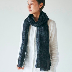 【在庫限りラスト1点】enrica lamie scarf white 8枚目の画像