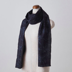 enrica lamie scarf black 6枚目の画像