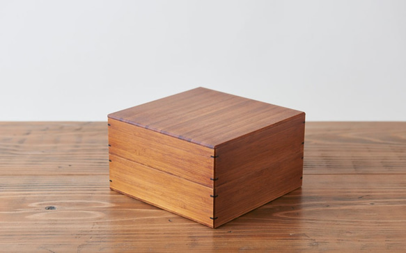 【定做】三層盒|八木擦漆|竹盒系列套裝特賣 第8張的照片