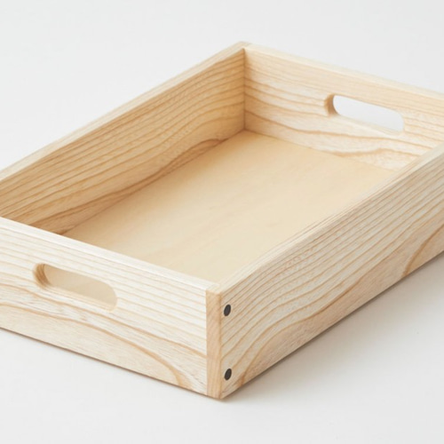 受注製作品】乱れ箱 木のスタッキングボックス No.2（A4サイズ
