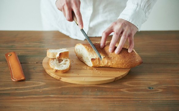 小麵包刀+鐵匠的樺樹剪板機橢圓形 第1張的照片