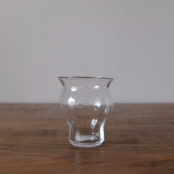 吹きガラスのグラス（クリア） 2枚目の画像