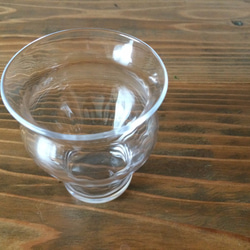 吹きガラスのグラス（クリア） 4枚目の画像