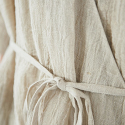 【送料無料】enrica linen coat / natural 6枚目の画像