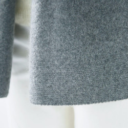 【送料無料】enrica cashmere&wool muffler / darkgray 3枚目の画像