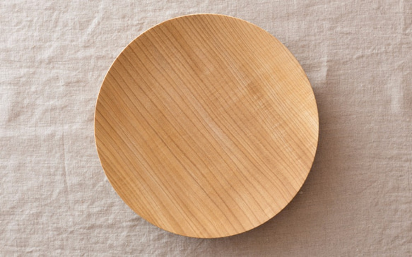 【訂製款】木質車削盤，軟木塞，21厘米 第1張的照片