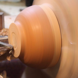 【訂製款】木質車削盤，軟木塞，21厘米 第4張的照片