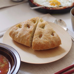 【訂製款】木質車削盤，軟木塞，21厘米 第5張的照片