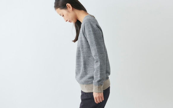 [補貨] yohaku 棕色棉質運動衫 | 炭灰色 | 男女皆宜 4 種尺寸 第2張的照片