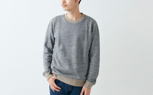 [補貨] yohaku 棕色棉質運動衫 | 炭灰色 | 男女皆宜 4 種尺寸 第7張的照片