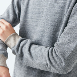 [補貨] yohaku 棕色棉質運動衫 | 炭灰色 | 男女皆宜 4 種尺寸 第10張的照片