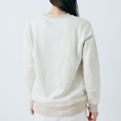 [所有尺寸均有貨] yohaku 棕色棉質運動衫 | Kinari | 男女皆宜 4 種尺寸 第3張的照片