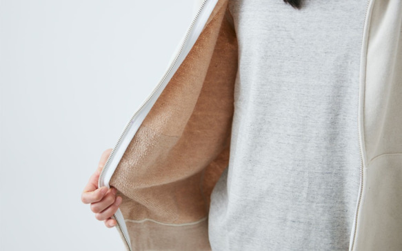 [所有尺寸均有貨] yohaku 棕色棉質運動衫 | Kinari | 男女皆宜 4 種尺寸 第8張的照片